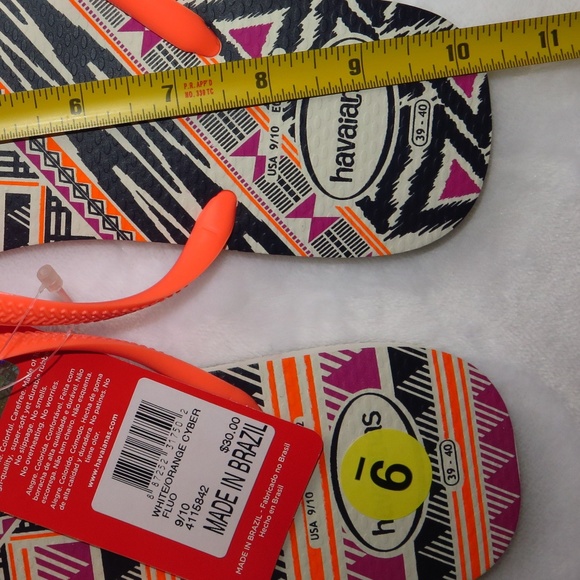 *NWT*   Havaianas Aztec Flip Flop Size US 9/10 - Picture 6 of 6